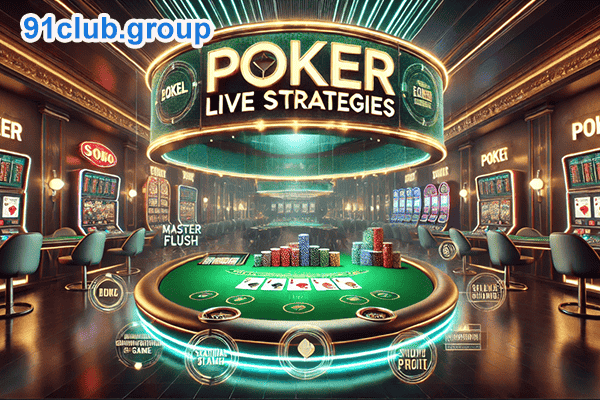 Poker Live Strategies