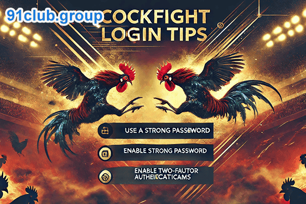 Cockfight-Login-tips
